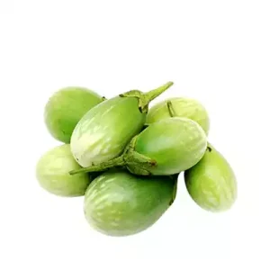 Sobuj Gol Begun (Round Brinjals Green) ±35 gm 700 gm